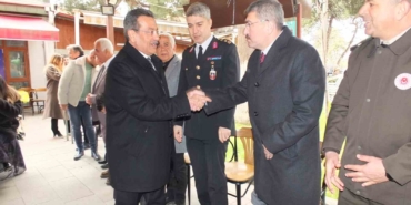 Burhaniye’de bayramlaşma töreni düzenlendi
