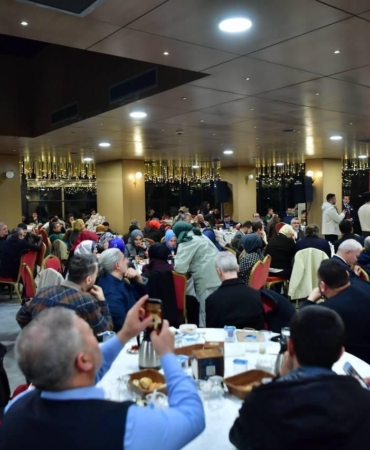 Fatih Belediyesi basın mensuplarını sahur sofrasında ağırladı