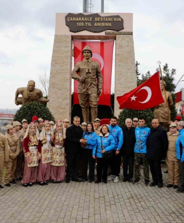 Çanakkale Zaferi’nin 111’inci yıl dönümü Büyükçekmece’de gururla kutlandı