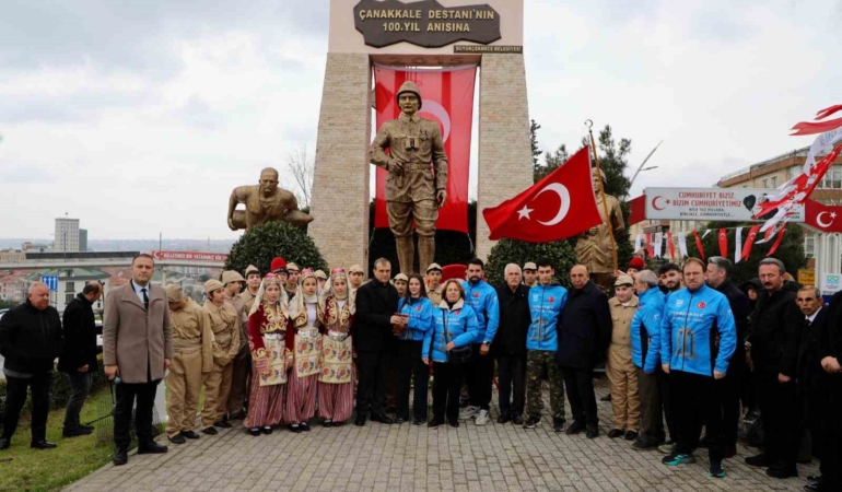 Çanakkale Zaferi’nin 111’inci yıl dönümü Büyükçekmece’de gururla kutlandı