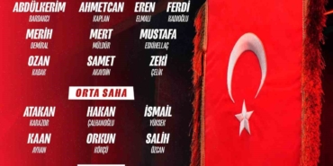 A Milli Futbol Takımı’nın, FIFA Dünya Kupası play-off maçları kadrosu açıklandı