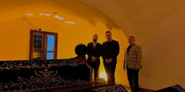 Bilecik’te Şeyh Edebali Türbesi’ne anlamlı ziyaret