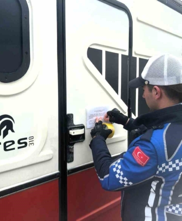 Sahil Otoparkı’nda yeni dönem: Karavanlara 1 Nisan uyarısı