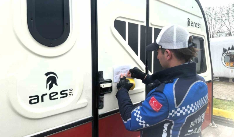 Sahil Otoparkı’nda yeni dönem: Karavanlara 1 Nisan uyarısı