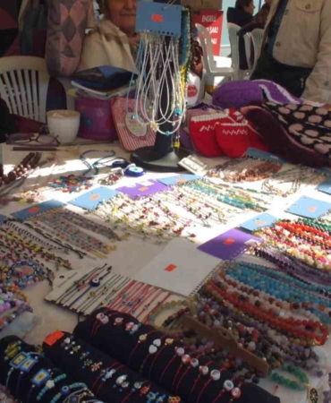 Balıkesir’de kadınların el emeği görücüye çıktı