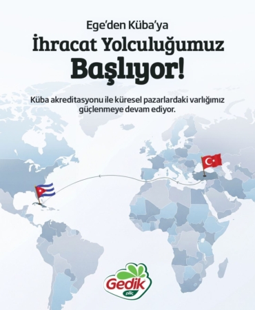 Gedik Piliç’in ihracat ağında yeni pazar: Küba