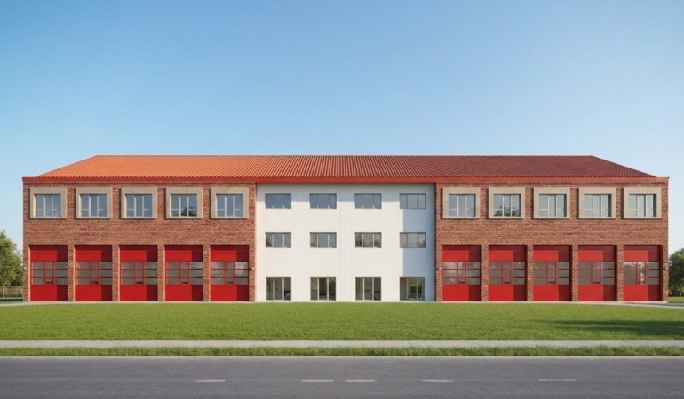 Çerkezköy’e 4 katlı modern itfaiye istasyonu