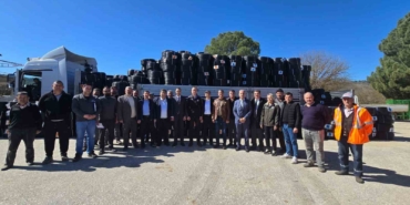 Bilecik’te 58 çiftçiye 809 bin 200 metre damlama sulama borusu desteği verildi