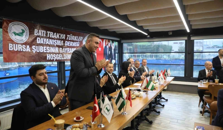 Batı Trakya Türkleri Bursa’da bayramlaştı