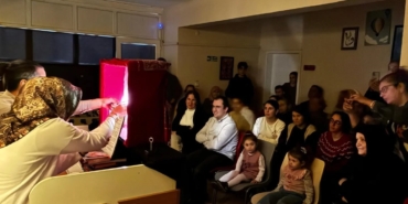 Bilecik’te özel ihtiyaçlı bireyler için Karagöz ve Hacivat gösterisi