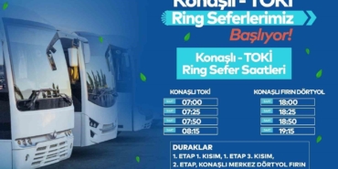 Tuzla Belediyesi’nden Konaşlı TOKİ ve çevresine ücretsiz ring hizmeti