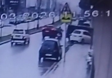 Bir anlık dalgınlık kazayı getirdi