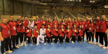 Milli taekwondoculardan Belçika’da 30 madalya birden