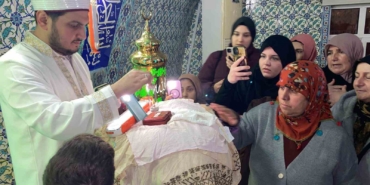 Şarköy’de Sakal-ı Şerif ziyareti yoğun ilgi gördü