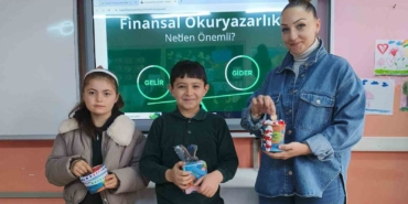 Balıkesir’de öğrencilere ilk ders "Finansal Okuryazarlık"