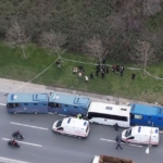 İstanbul’da 4 cezaevi aracı kaza yaptı