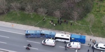 İstanbul’da 4 cezaevi aracı kaza yaptı