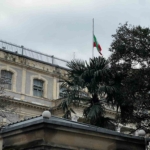 İran Başkonsolosluğu’nda bayrak yarıya indirildi