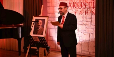 Gaziosmanpaşa’da İstiklal Marşı’nın kabulünün 105’inci yıl dönümünde Mehmet Akif Ersoy anıldı