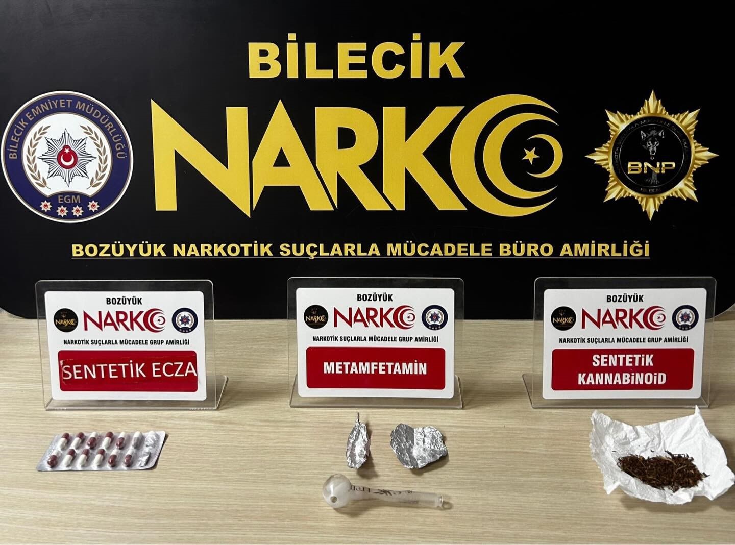 Bilecik’te uyuşturucu operasyonu: 3 şüpheli yakalandı