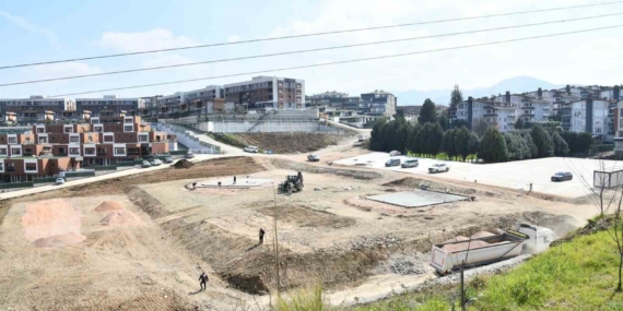 Yeşilyurt Millet Bahçesi’nde çalışmalar sürüyor