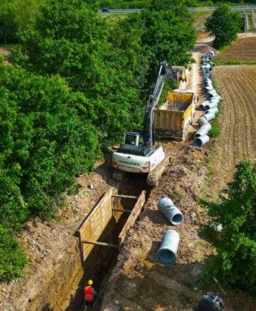 Ferizli’ye 5 bin metrelik hat yeni hat döşeniyor