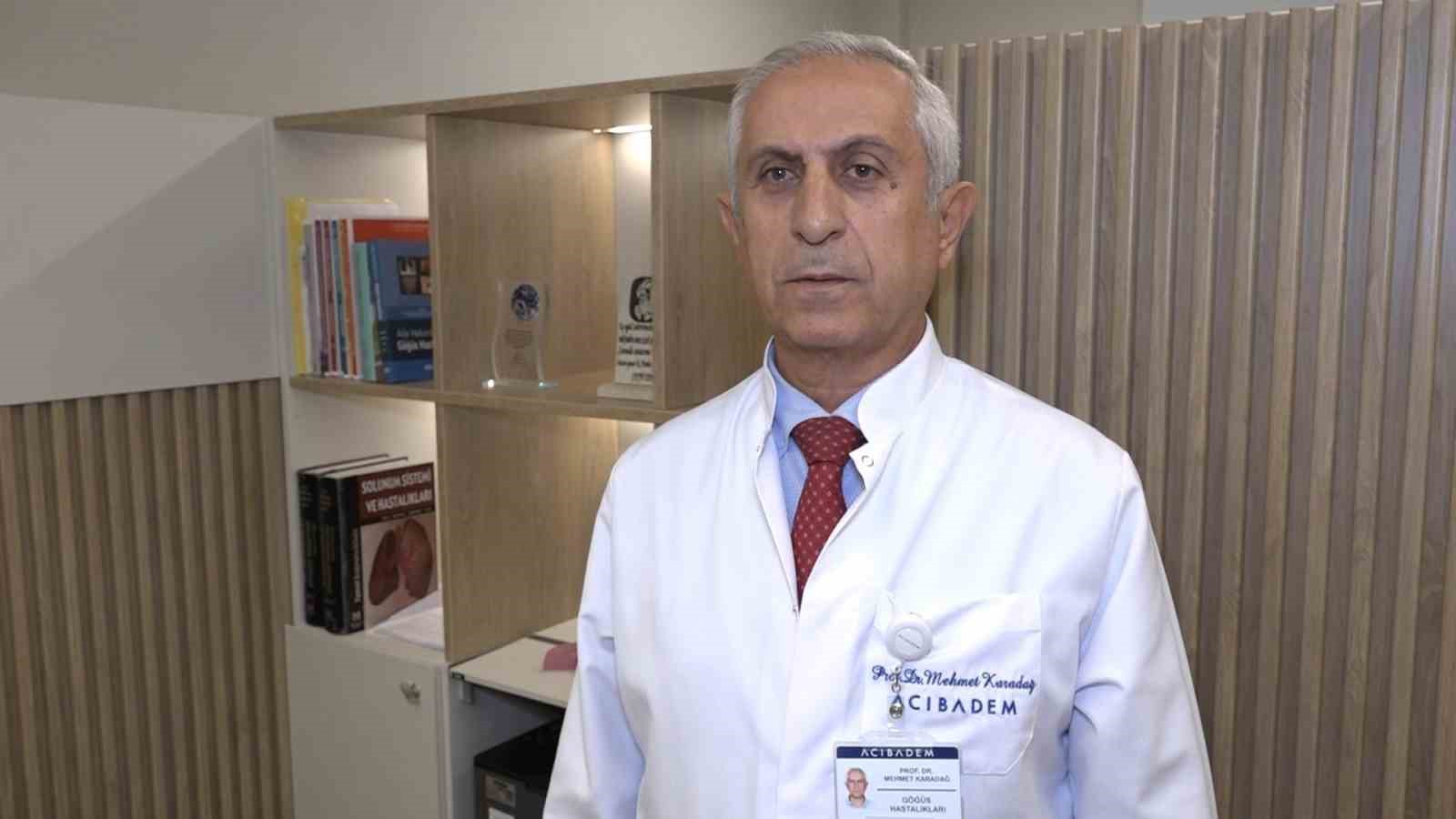 Uzmanlardan pulmoner rehabilitasyon çağrısı