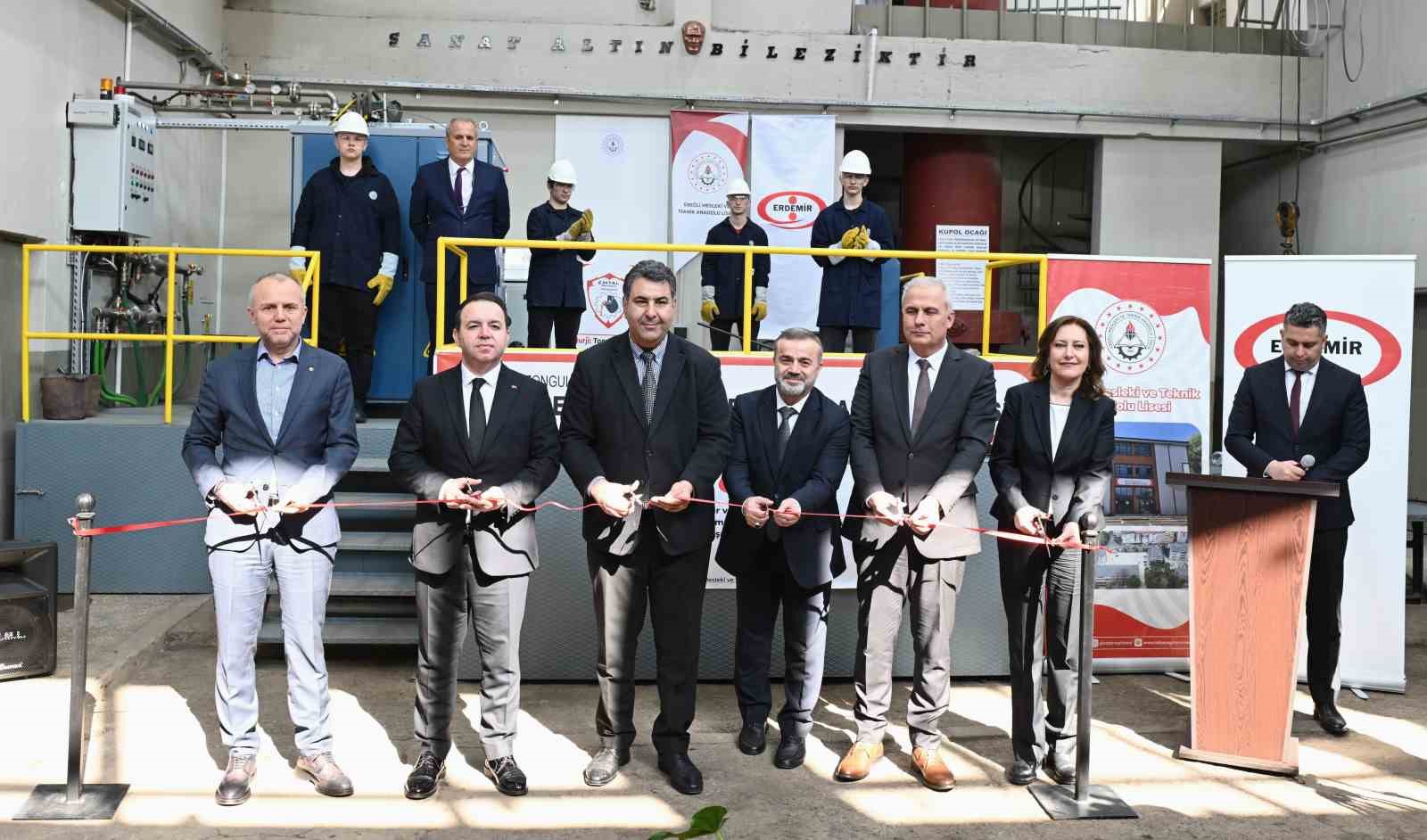 Erdemir’den öğrencilere gerçek üretim deneyimi