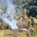 Arazisinde otları temizlik amaçlı yaktı, vatandaş orman yangını ihbarında bulundu