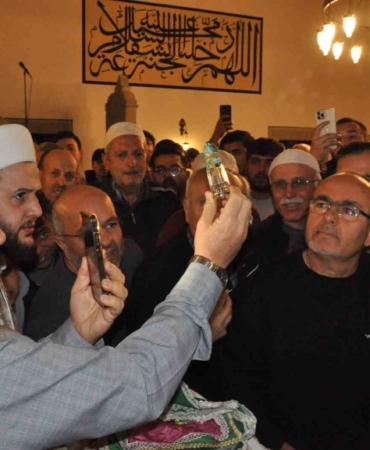Keşan’da Sakal-ı Şerif tarihi camide ziyarete açıldı