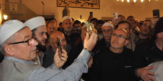 Keşan’da Sakal-ı Şerif tarihi camide ziyarete açıldı