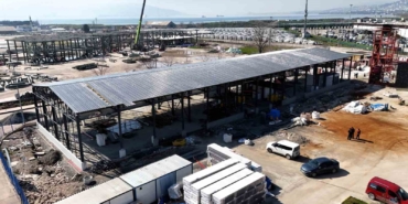 Kocaeli’de itfaiye depo binasının yüzde 80’i tamamlandı