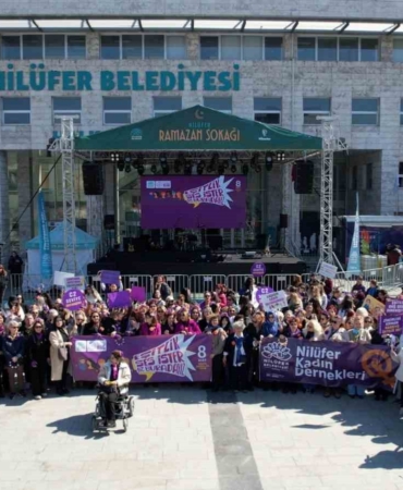 Nilüfer’de kadınlar tek ses oldu