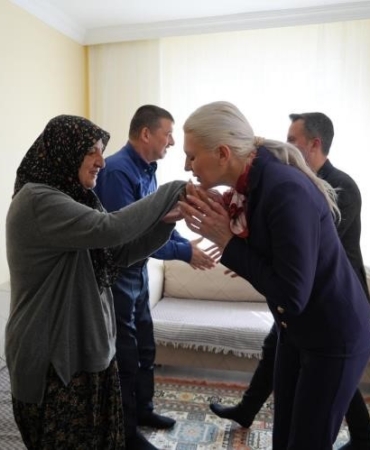 Başkan Subaşı, şehit ailesini ziyaret etti