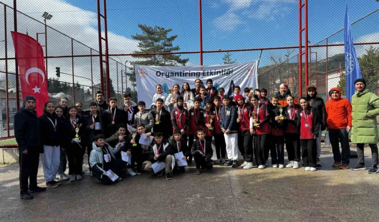 Bilecik’te ilk kez oryantiring heyecanı yaşandı