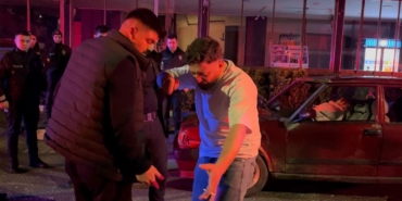 Eşinin yanında darp edildiğini iddia etti, öfkesini aracına zarar verip çıkardı...