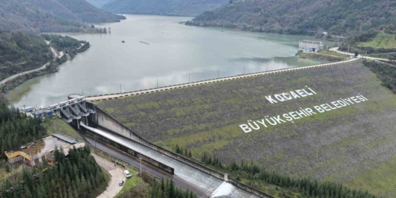 Kocaeli’nin fazla suyu Sapanca Gölü’ne gönderiliyor