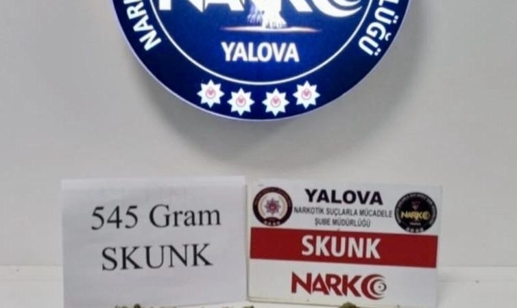 Yalova’da uyuşturucu operasyonları: 1 tutuklama