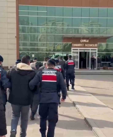 Tekirdağ merkezli tefecilik operasyonu: 10 adrese operasyon