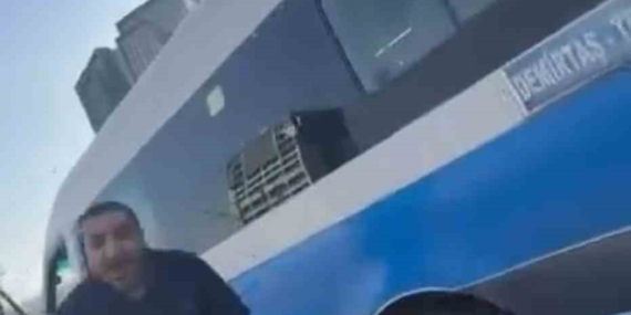 Bursa’da yol verme kavgası kamerada... Camı kırdı, 180 bin lira ceza yedi