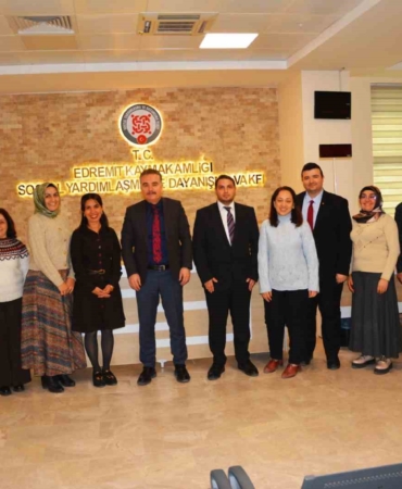 Edremit SYDV, hizmet kalitesinde Balıkesir birincisi oldu