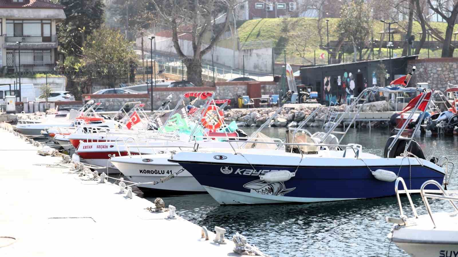 Değirmendere sahilindeki tekne karmaşası yeni çekek yeriyle sona erdi