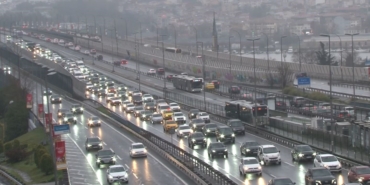 İstanbul’da trafik yoğunluğu yüzde 60’a ulaştı