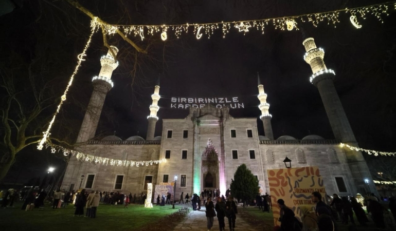 Fatih Belediyesinden anlamlı etkinlik: Çocuklar ve aileler Ramazan ruhunu doyasıya yaşadı