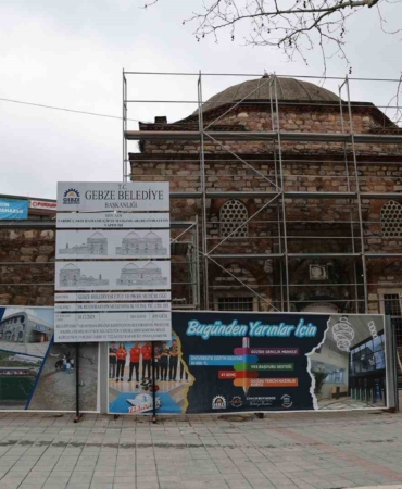 Gebze’de 5 asırlık tarihi hamam restorasyonla ayağa kaldırılıyor