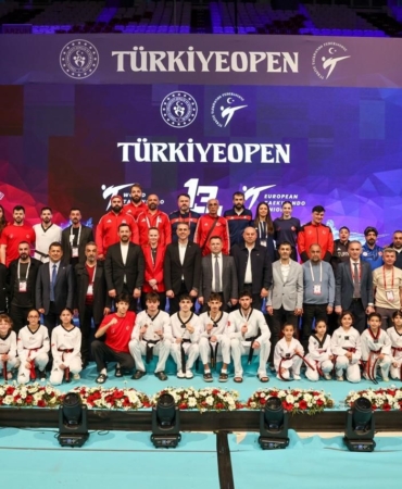 Türk sporculardan, 13. Uluslararası Türkiye Açık Taekwondo Turnuvası’nda 262 madalya
