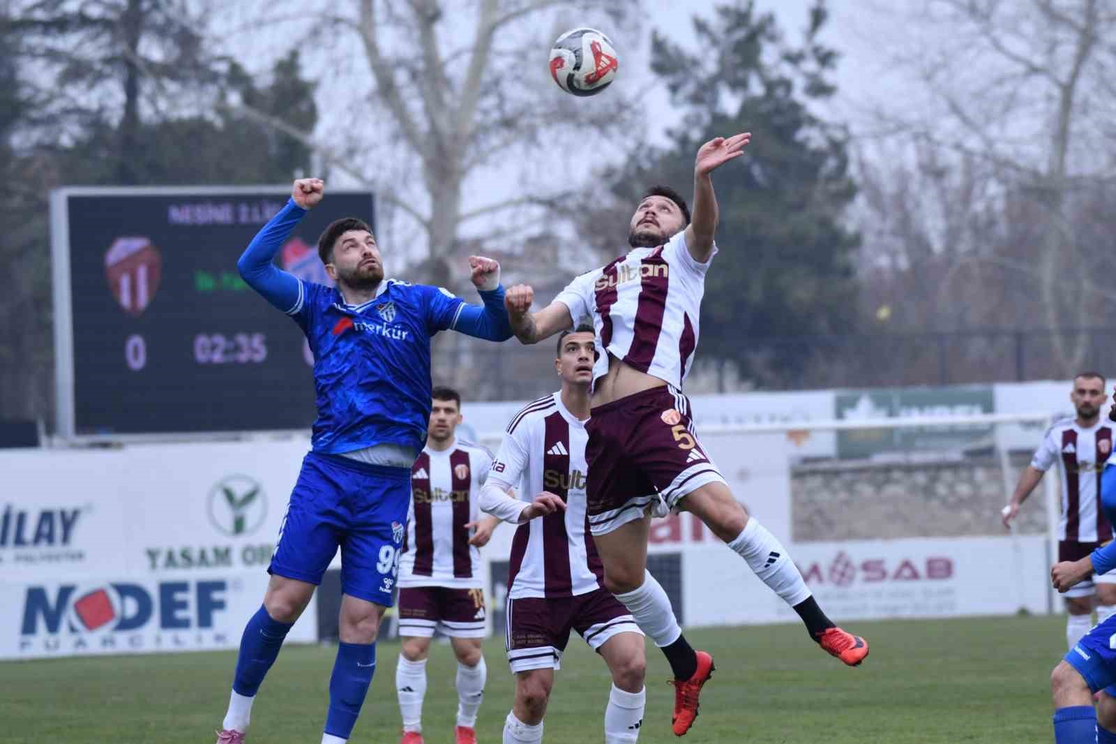 İnegölspor sahasında Erbaaspor’a 2-1 mağlup oldu