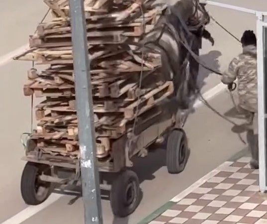 Bursa’da pes dedirten görüntüler