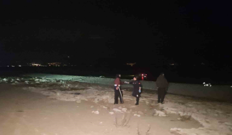 İznik Gölü’ne uçan otomobilde can pazarı