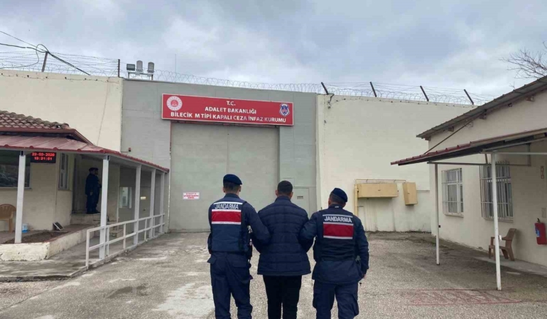 Bilecik’te 4 yıl hapis cezası bulunan şahıs yakalandı